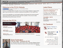 Tablet Screenshot of p-cca.org